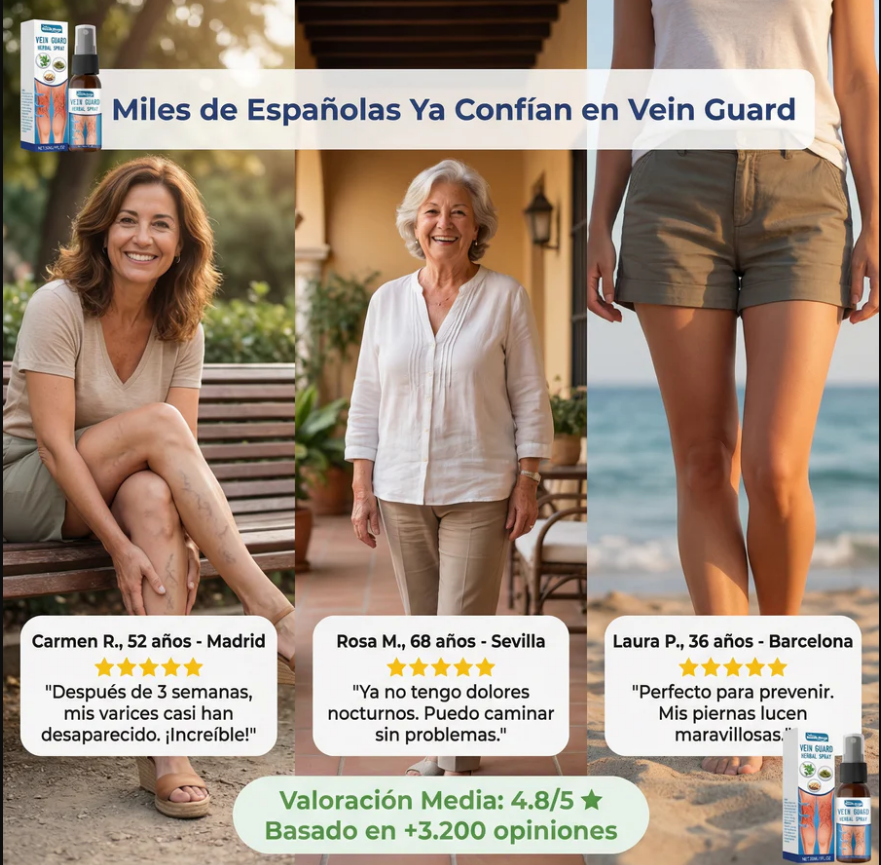 OFERTA ÚNICA 🔥 Spray Milagroso Para Venas Varicosas