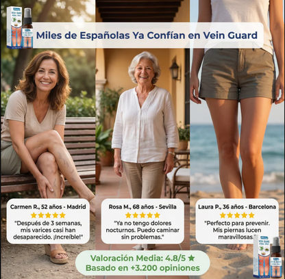 OFERTA ÚNICA 🔥 Spray Milagroso Para Venas Varicosas