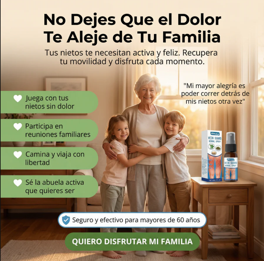 OFERTA ÚNICA 🔥 Spray Milagroso Para Venas Varicosas